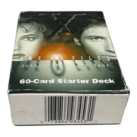 SEALED VTG 1996 "The X Files" CCG 60 Card Starter Deck Collectible Card Game NEW - Picture 7 of 10